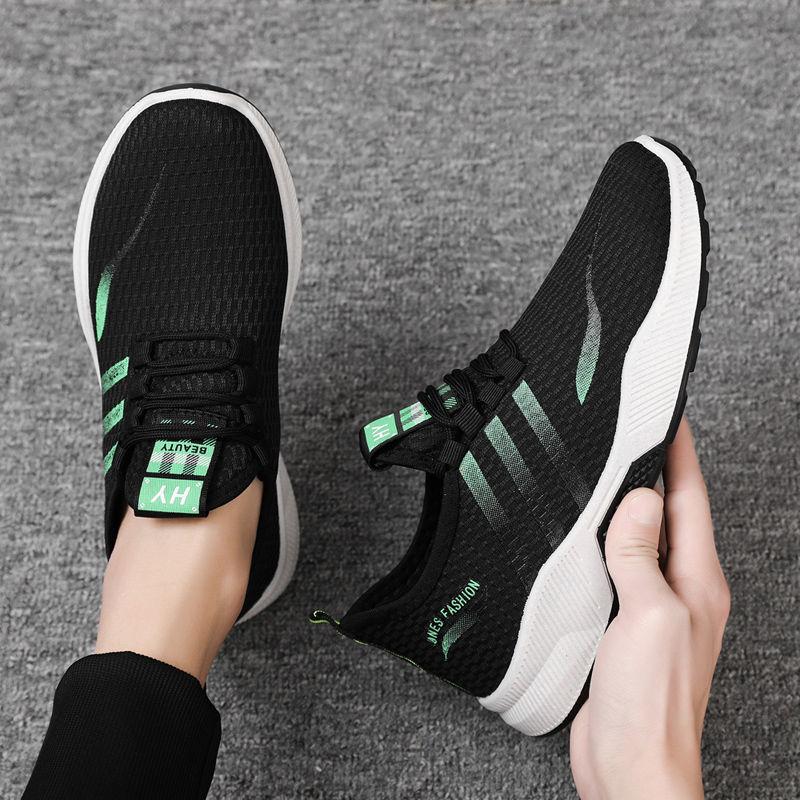 Men Shoes Casual Sports Shoes Light Weight Running Shoes Mesh Breathable Sneakers