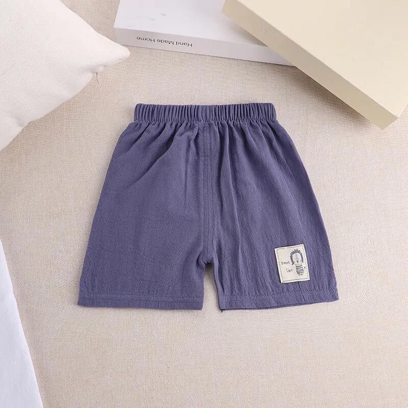 Children's Pants Summer Boys and Girls Wear Korean Sports Shorts Beach Pants Pajamas and Leggings Pants