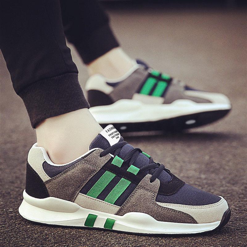 Men's Shoes Spring Men's Sports Shoes Casual Running Shoes Korean Version of The Trend Father Shoes