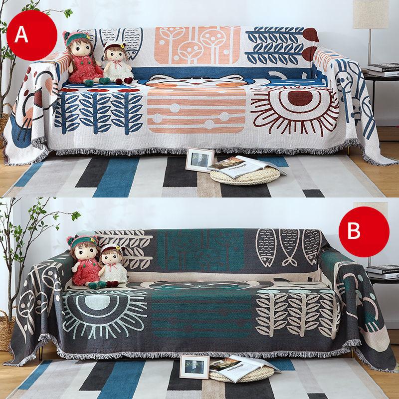 Casual Blankets Carpet Decoration Carpet Sofa Leisure Carpet Single Tapestry Sofa Blanket Throw Blankets Dust-proof Cloth for Sofa Cover