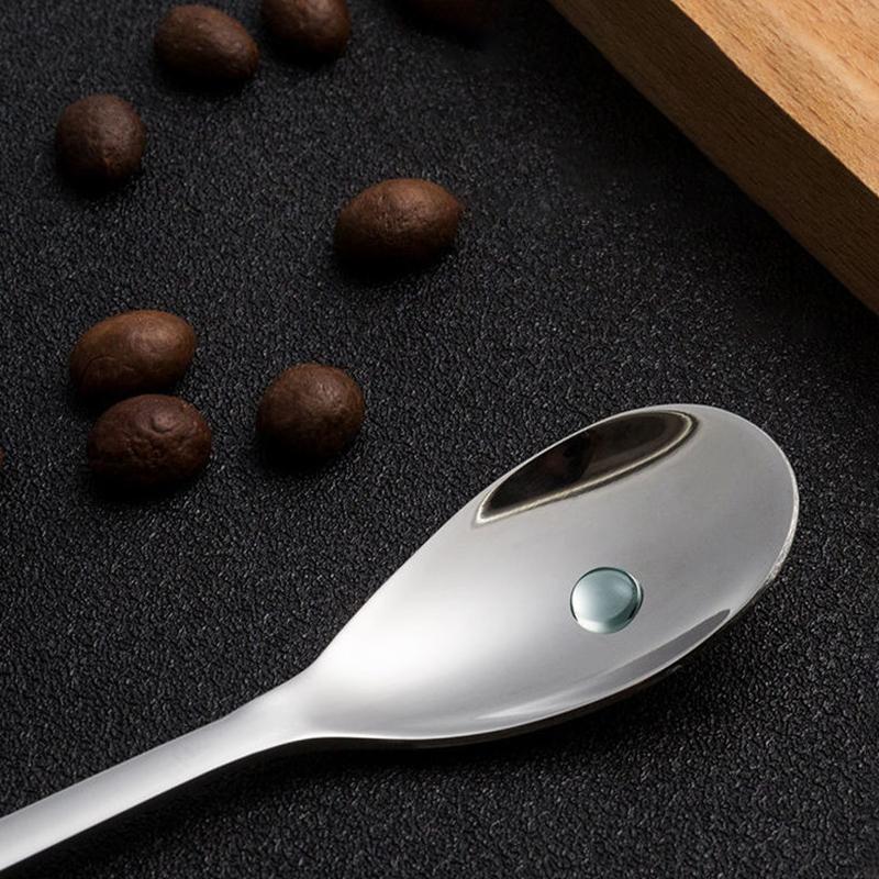 304 Stainless Steel Dinnerware Set Spoon Tea Spoon Dessert Coffee Ice Cream Spoons Kitchen Accessories Bar Tools New Long Handle