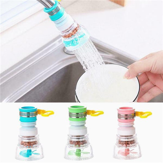 2Pcs Extensible Effective Ceramic Faucet Filter Tap Water Purifier Medical Stone Filtration Filter Impurities Germs