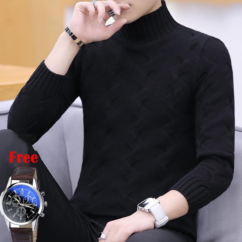 Cashmere Sweater Men Brand Clothing Men Turtleneck Sweaters Casual Knit Shirt Autumn Wool Pullover