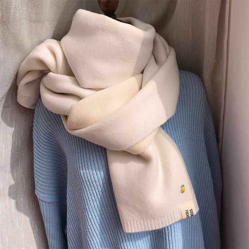 Winter Scarf Fashion Cashmere Scarf Women Shawl for Ladies Scarves Wraps Pashmina