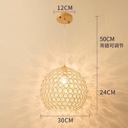 Crystal Ceiling Light Aisle Lamp Corridor Entrance Light Hallway Balcony Lighting Stair Lamp LED