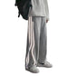 Sports Trendy Men Reflective Street Men Street Trend Wide-Leg Pants Sweatpants Loose Casual Pants