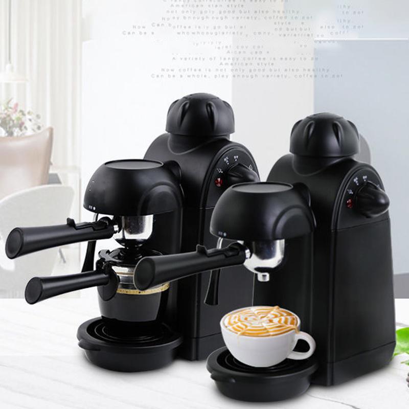 Pump Pressure Coffee Machine Household Espresso Machine Steam Milk Froth Small Mini Semi-automatic Fancy Coffee Machine