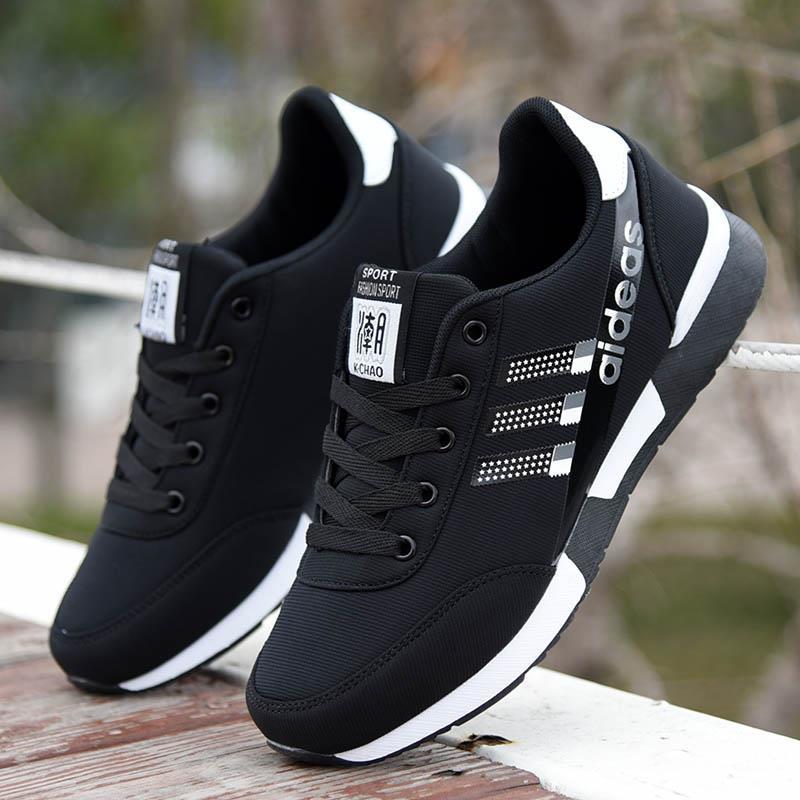 Men's shoes breathable Korean casual shoes sports shoes flying mesh shoes lace casual men's shoes