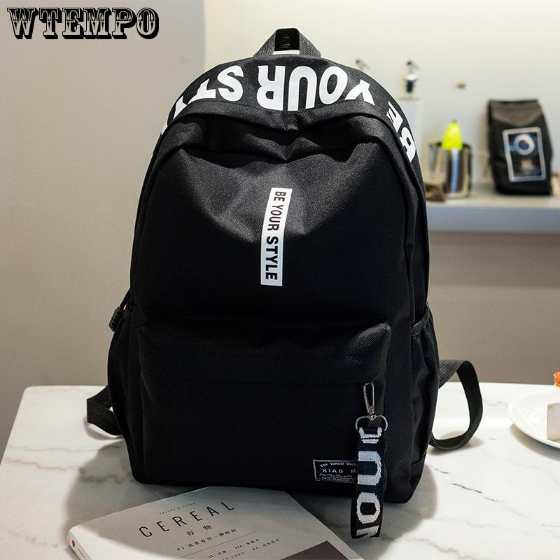 New Soft Fabric Backpack Female School Backpack For Teenage Girls Backpack shoulder bag