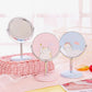 Women Rotatable One-sided Mirror Magnification HD Desktop Home Cosmetic Mirror