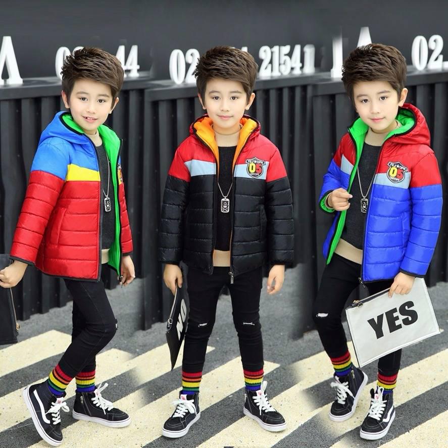 Children Down Jackets Warm Outerwear Down Hooded Kids Winter Jackets for Boys Girls Winter Coat