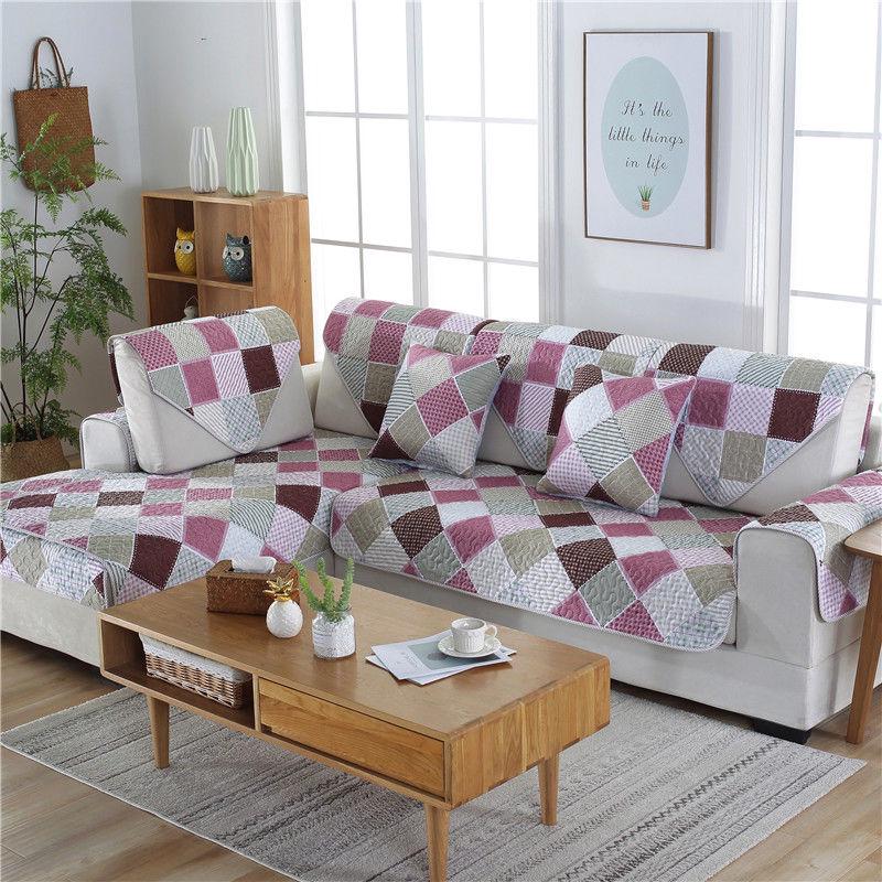 Sofa Cover for Living Room Soft Non-slip L Shaped Slipcover Modern Corner Sofa Covers 1-4 Seats