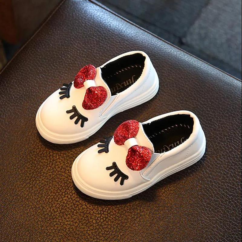 Spring and Autumn Girls' Shoes Board Shoes Small and Medium-sized Children's Baby White Shoes Girls' Casual Shoes Children's Sports Shoes