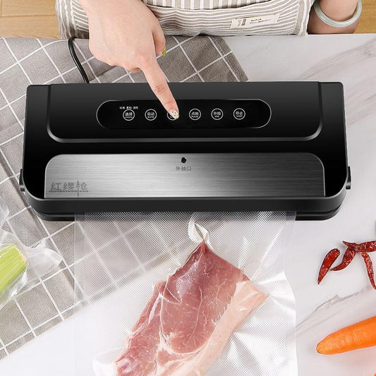 Best Food Vacuum Sealer  Automatic Commercial Household Food Vacuum Sealer Packaging Machine Include 10Pcs Bags