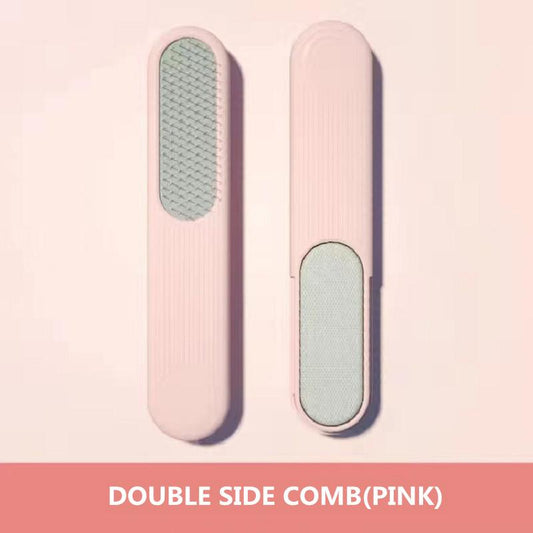 Double-sided Cat Comb Floating Hair Cleaner Cat Grooming Accessory Combs Cat Dog Hair Remover Cat Brush Grooming Tools Pets Trimmer Combs Pet Supplies