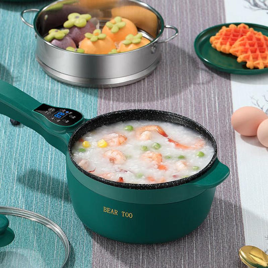 Multifunctional Electric Cooker Student Dormitory Electric Pot Household Electric Pot Electric Heating Electric Frying Non-stick Pan