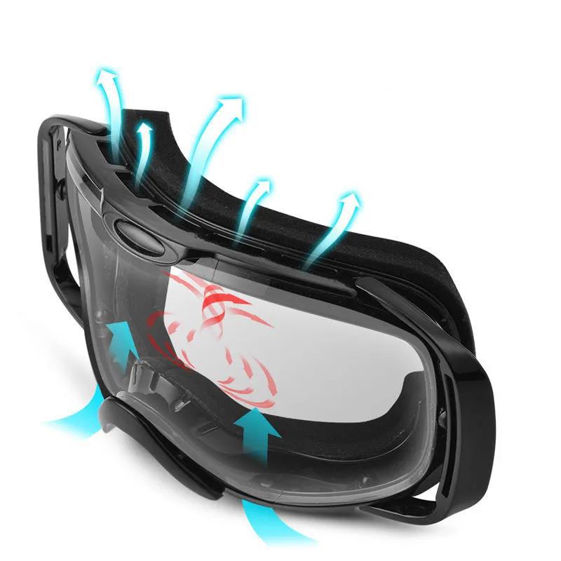 Professional Ski Goggles Anti-fog and Windproof Sports Glasses for Men and Women with Large Spherical Double-layer Cocker Myopia Ski Equipment