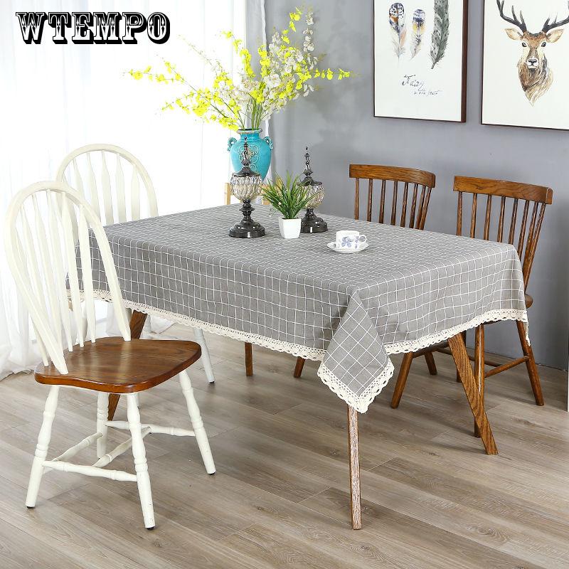 Restaurant Banquet Wedding Tablecloth Waterproof Coffee Table Cloth