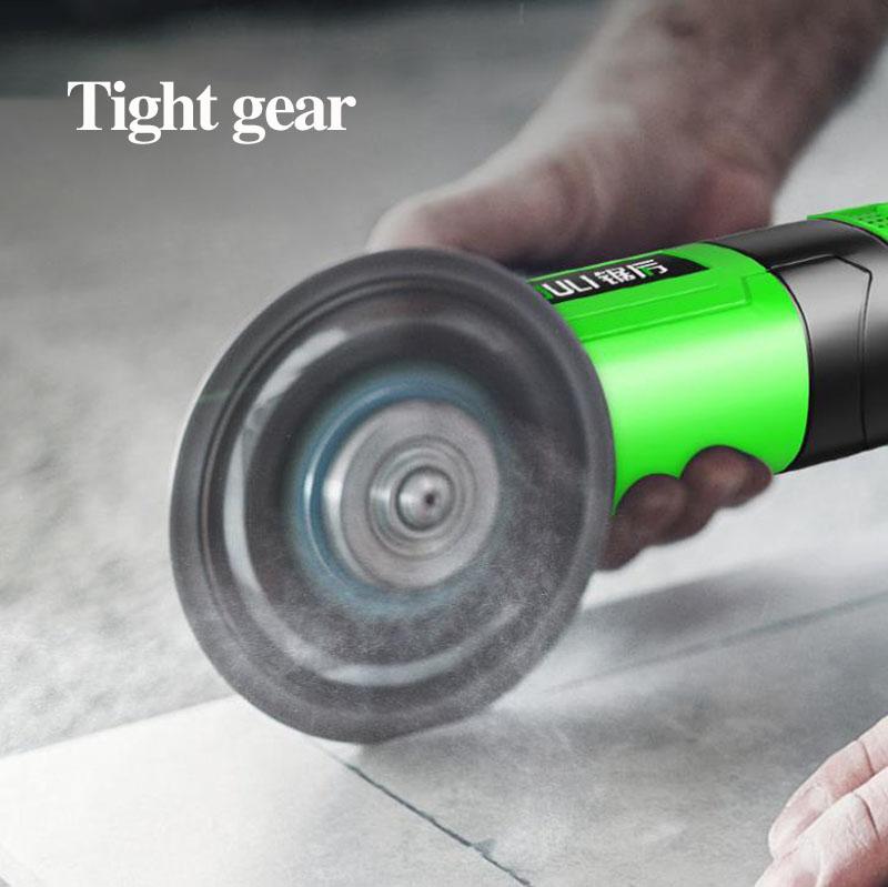 2500W Green Giant Powerful Angle Grinder Utility Set Cord Cutter Handheld Polisher 25500RPM Can Cut Metal Stone