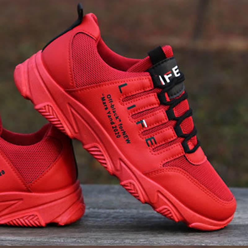 Plus Size 39-44 Men Mesh Sneakers Low-top Running Sports Basketball Shoes Non-slip Comfortable Wear-resistant Sports Shoes