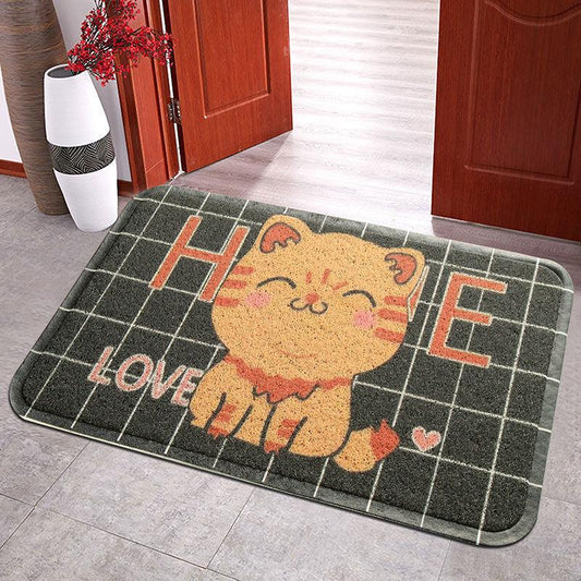 Thick Wire Rod Floor Door Pad Entry Household Foot Pad Door Door Home Door To Bathroom Can Cut PVC