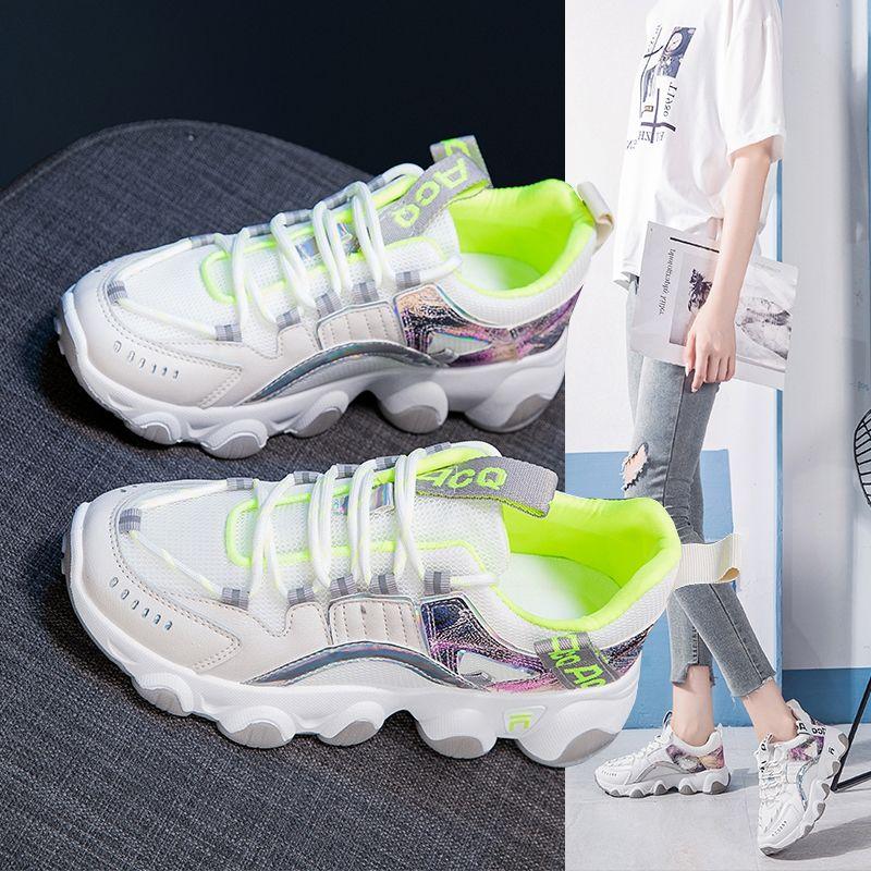 Spring Summer All-match Soft Sole Ladies Sneakers Casual Outdoor Running Shoes Women's Fashion Breathable Shoes