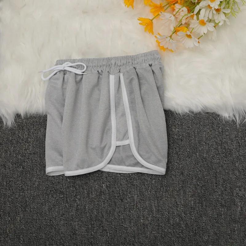 Sports Shorts Women's Summer Outer Wear Yoga Running Fitness Three-point Pants Home Pajama Pants Casual High Waist Loose Shorts Pants