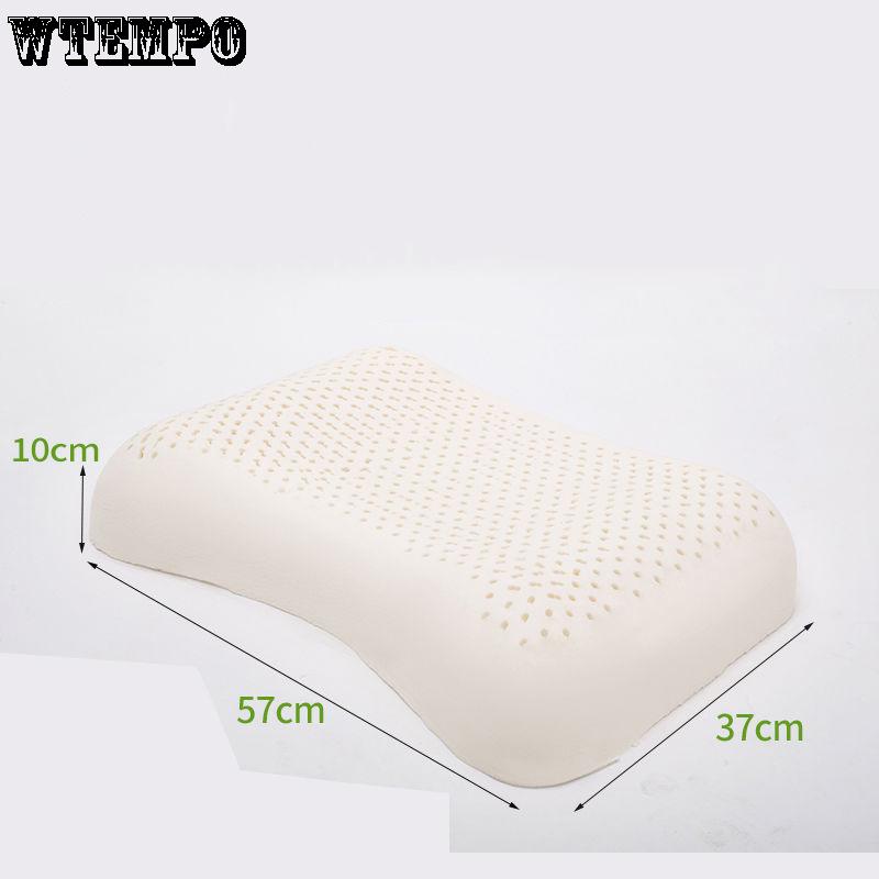 Brand Nursing Cervical Rubber Memory Pillow Adult Massage Pillow Thai Natural Latex Pillow