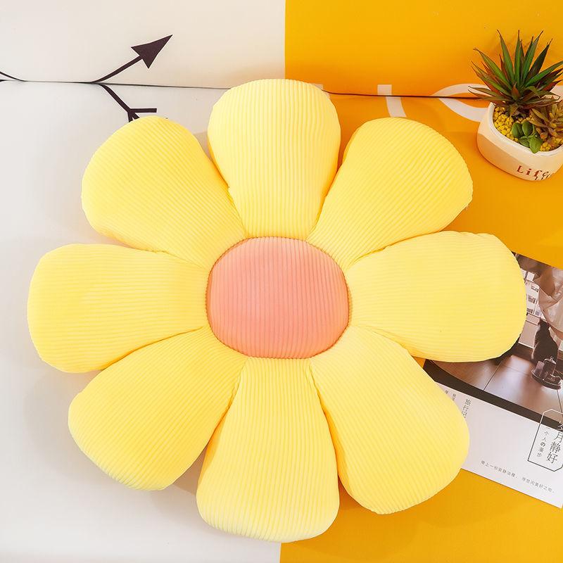 Cute Flower Pillow Sofa Pillow Plush Toy Bed Sleeping Pillow Doll Lovely Kids Birthday Present