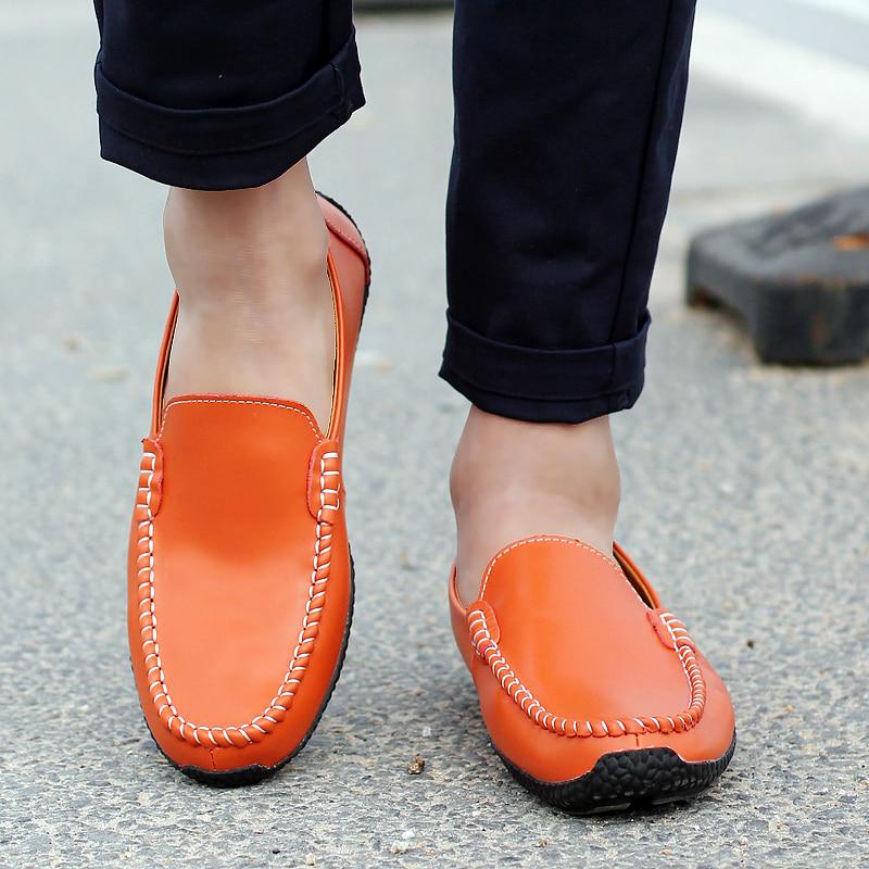 2019 New Men Shoes Fashion Loafers Men Casual Shoes Classic Leather Shoes Men Moccasins Comfortable