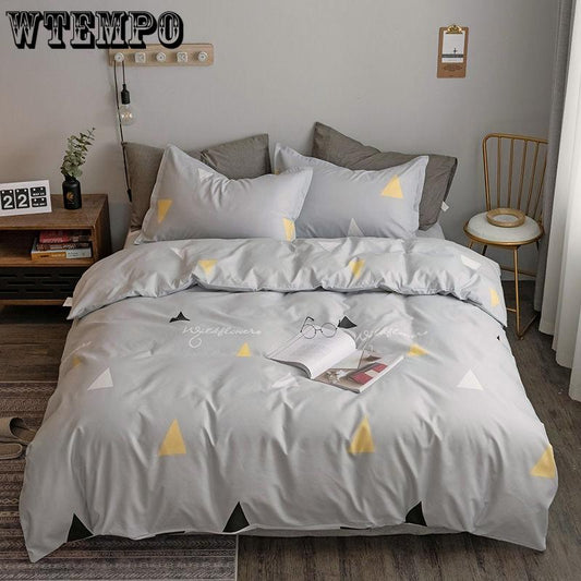 Bedding Sets Quilt Cover Cotton Single Double Queen King Size Duvet/Quilt Cover Linen Set