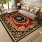 European Geometric Large Palace Vintage Carpet Non-slip Large Rug  Living Room Bedroom Rug Parlor