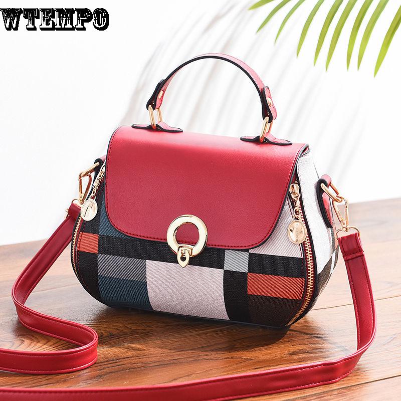 Brand Trendy Wild Handbags Fashion Printing Handbags Shoulder Bag Messenger Bag