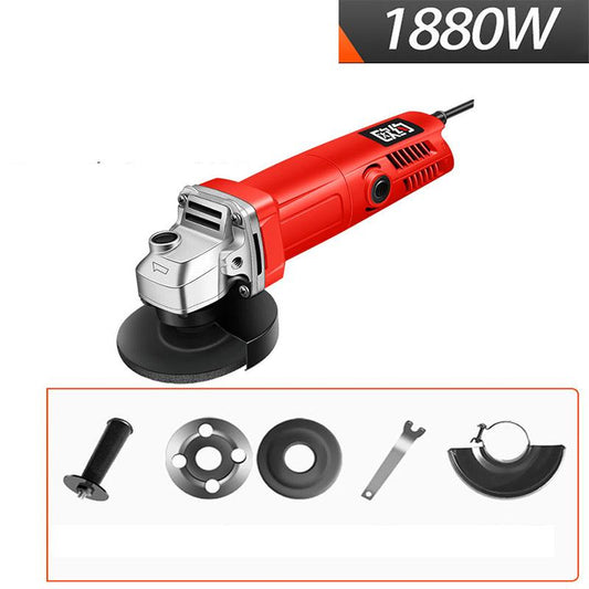 1880W Multi-function Angle Grinder Wire Cutter Polisher Handheld Electric Grinder Power Tools