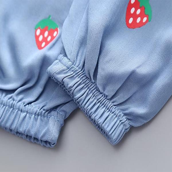 Girls' Trousers Summer Baby Mosquito Pants Small and Medium-sized Children’s Clothing Leggings Children’s Summer Bloomers Trousers Thin and Loose