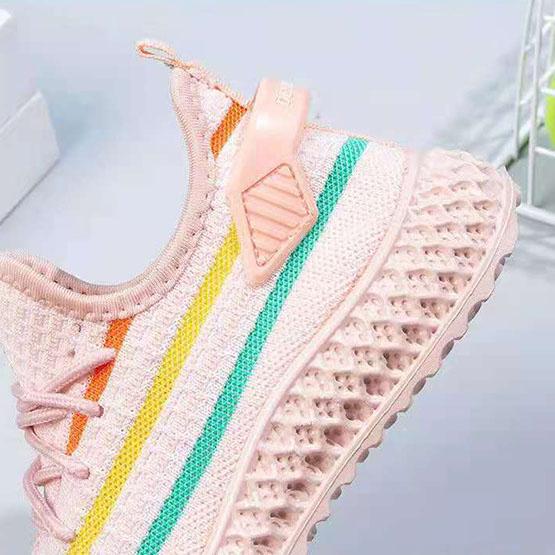 Women's Breathable Sports Shoes Mesh Casual Shoes Female Soft Sole Lightweight Shoes Non Slip Versatile Flying Sneakers