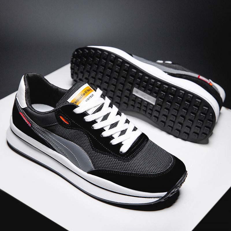 Men's Shoes 2021 Summer New Casual Flat Shoes Students Thick Bottom Sports Casual Shoes