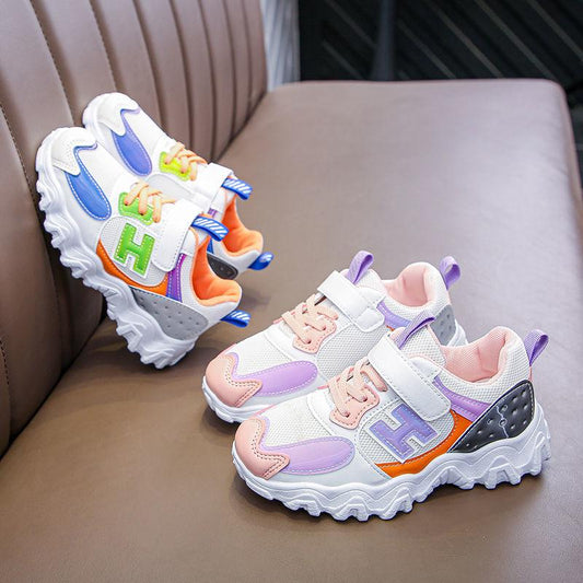 Summer Kids Sport Shoes for Girls Sneakers Students Breathable Mesh Children Shoes Girls Running Light Toddler Shoes