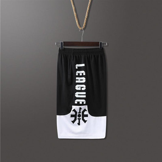 Men's Basketball Pants Fitness Running Sports Shorts Loose and Quick-drying Street Ball Pants Women's Training Over The Knee Beach Five-point Pants