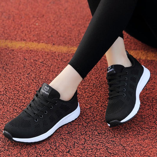 Mesh Light Sneakers Women Shoes knitting Spring Summer Breathable Running Shoes for Women