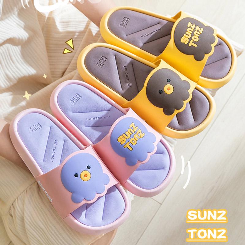 Ladies Bathroom Home Sandals and Slippers Couples Cute Cartoon Non-slip Go Out Slippers Men's Beach Shoes