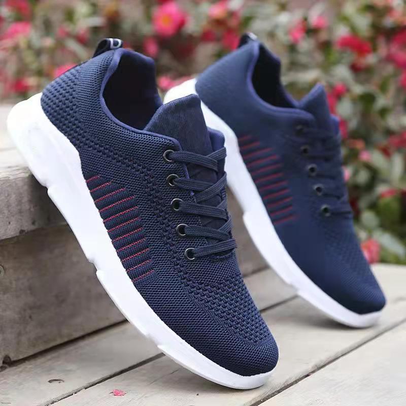 Men's Casual Sports Shoes Summer Breathable Running Shoes All-match Shoes Men's Net Shoes Light Old Shoes Old Beijing Net Shoes