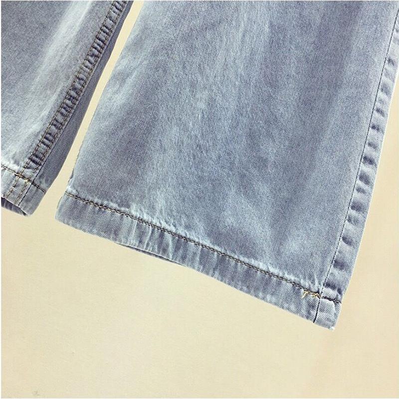 WTEMPO Women's Jeans Loose High Waist Wide Leg Straight Denim Big Pocket Trousers Club Casual Party Dates Street Wear