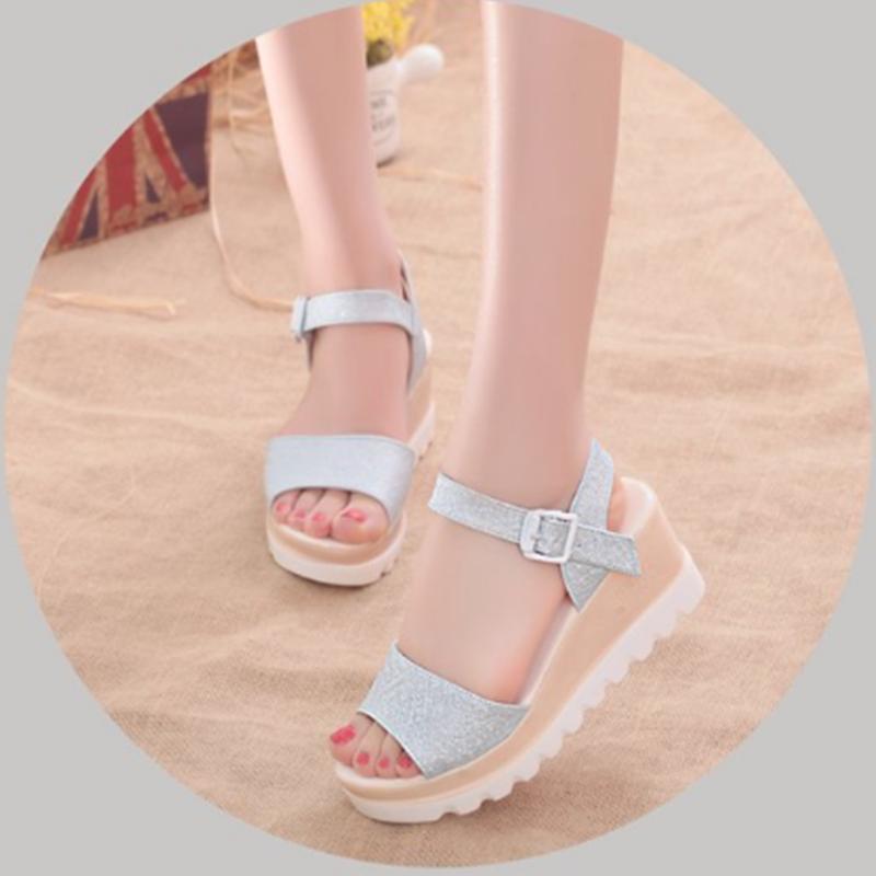 Women Sandals Women Soft Leather Casual Open Toe Girls Student Shoes Flats