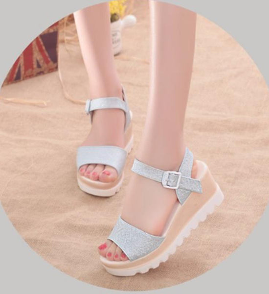 Sandals Summer Womens Shoes Platform Breathable Shoes Comfortable Shopping Walking Shoes