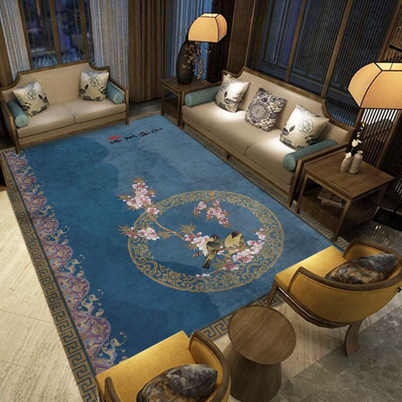 Bedroom Bedside Study Carpet Large Area Covered with Carpet Chinese Living Room Sofa Carpet