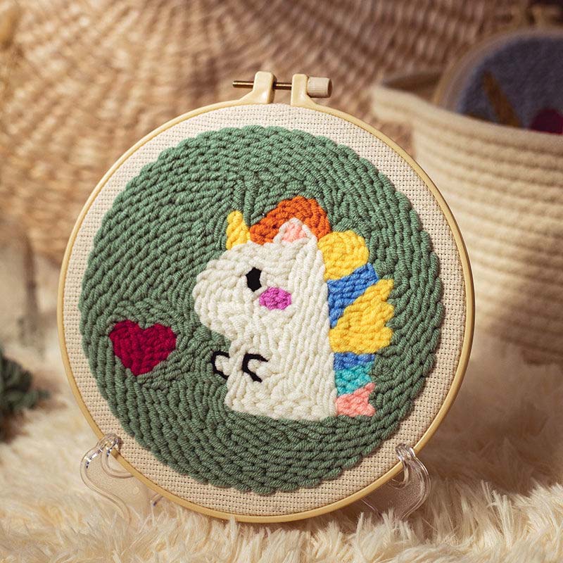 Russian Stamp Stamp Embroidery Handmade Embroidery Diy Material Package Stamp Stamp Xiuledun Embroidery Cross Stitch Yarn Embroidery