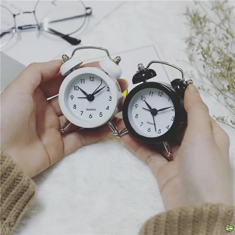 Personalized 5cm Mini Alarm Clock Cute Student Simple Dormitory Alarm Pocket Timer