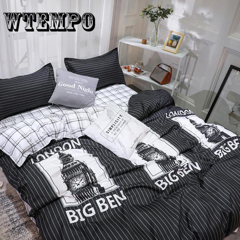 Bedding Set Print Set Lifelike Bedclothes with Pillowcase Bed Set Home Textiles