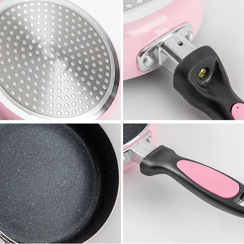 Maifan Stone Frying Pan Frying Wok Non-stick Pan Pancake Steak Omelette Pan Wok Kitchenware Cooking Utensils